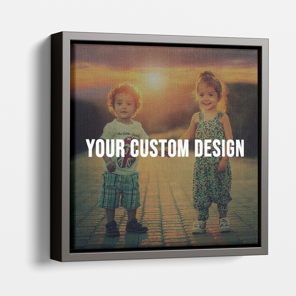 Custom Printed Framed Canvas