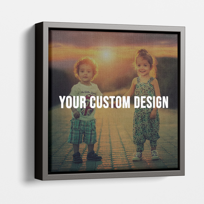 Custom Printed Framed Canvas