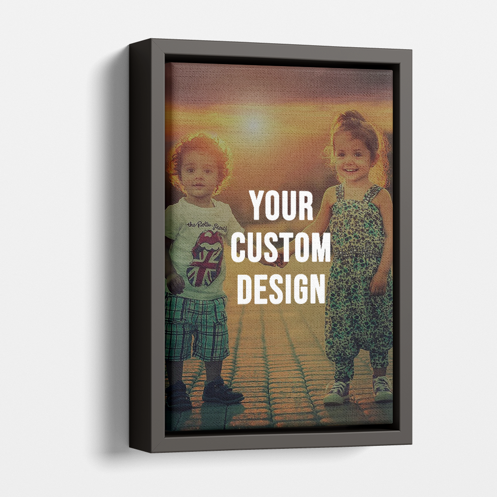Custom Printed Framed Canvas