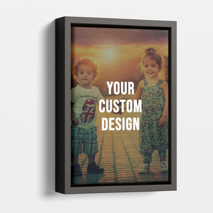 Custom Printed Framed Canvas