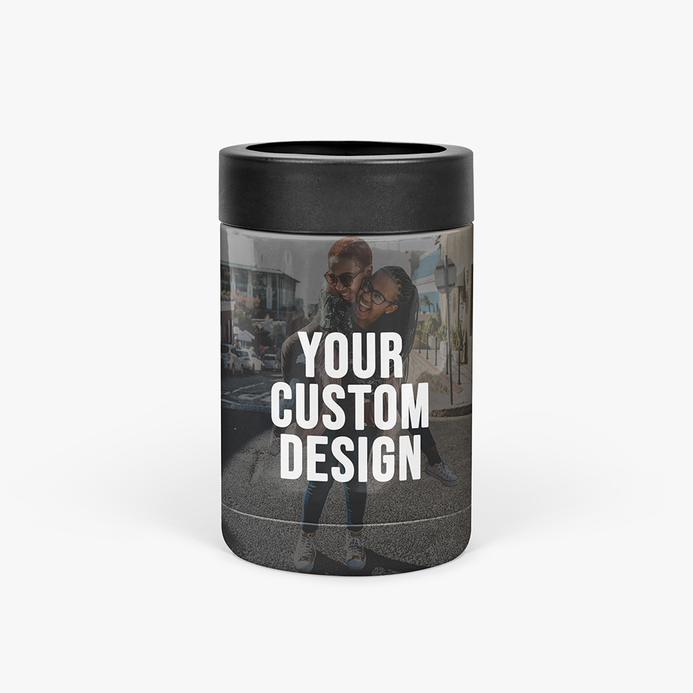 custom stainless steel koozie