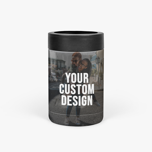 custom stainless steel koozie