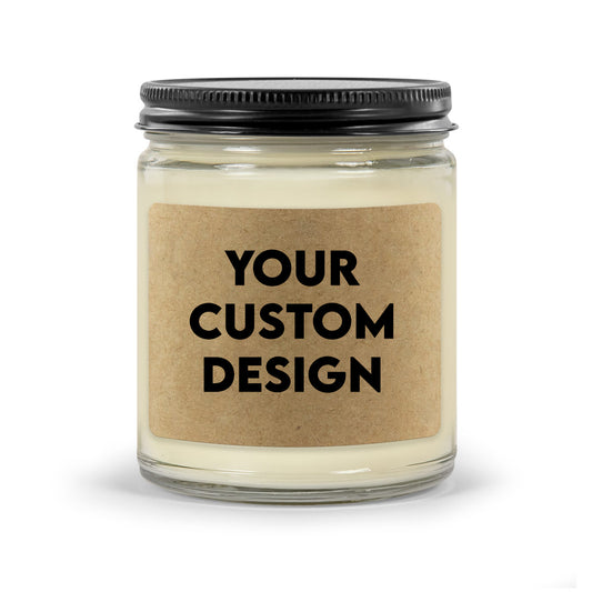 custom printed candle