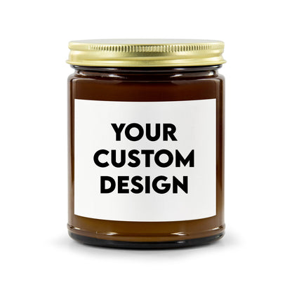 custom printed candle