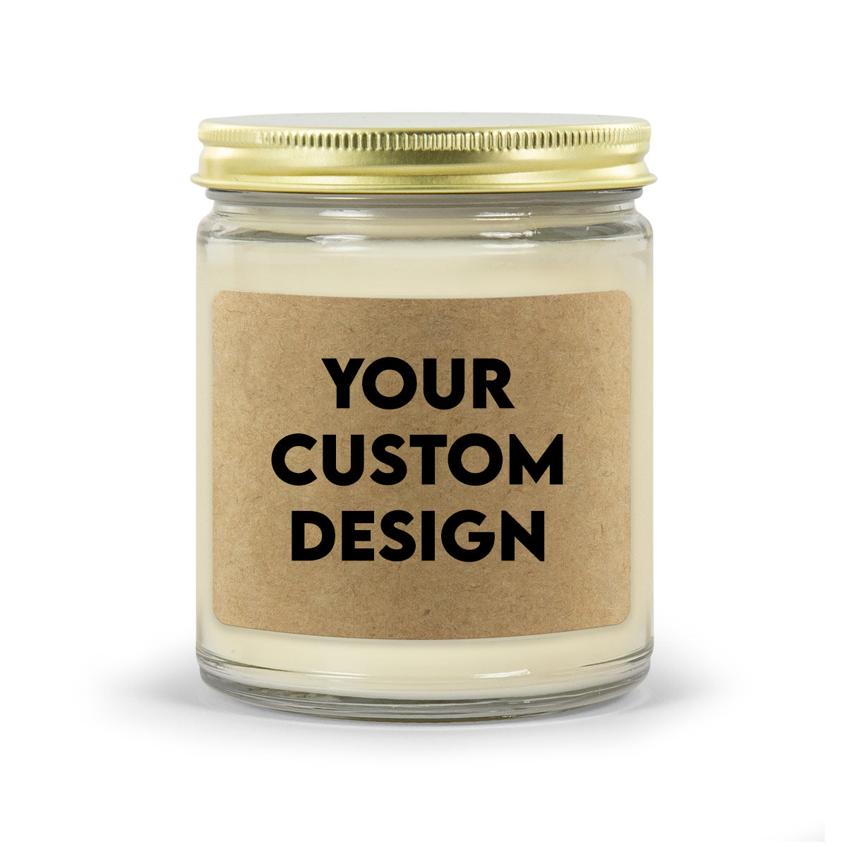 custom monogrammed candle