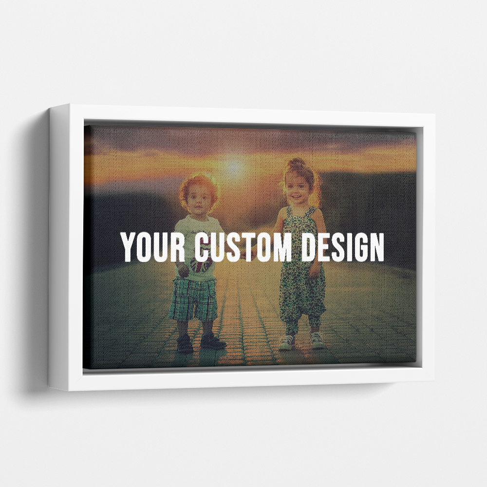 Custom Printed Framed Canvas
