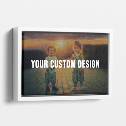 Custom Printed Framed Canvas