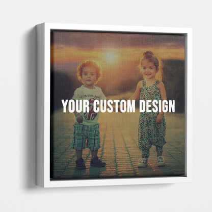 Custom Printed Framed Canvas